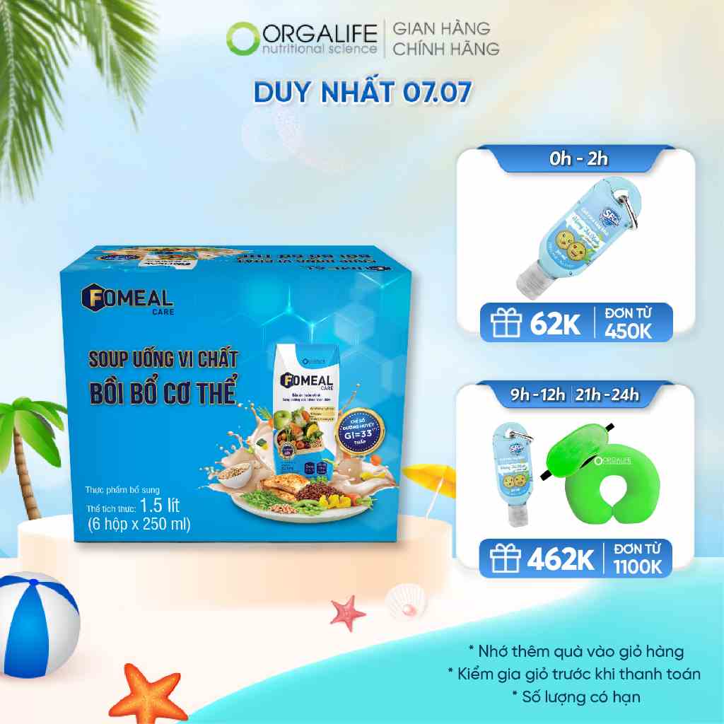 Combo 7 ngày VUI KHỎE (6 hộp x 250ml) - Hỗ trợ sức khỏe cho người tiểu đường - Không bổ sung Lactose