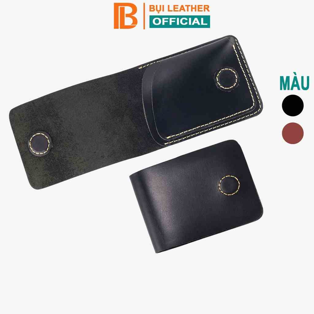 Ví sen 3 Bụi Leather da bò Pullup V122