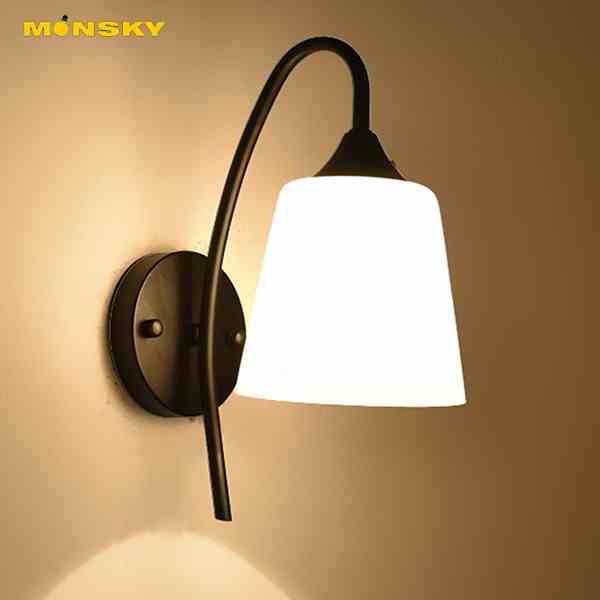 Đèn gắn tường MONSKY GOBA trang trí phòng ngủ, cầu thang siêu đẹp - Kèm bóng LED