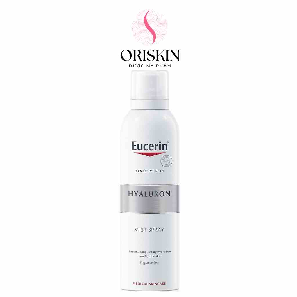 Eucerin Xịt Khoáng Dưỡng Ẩm Cho Da Nhạy Cảm Eucerin Hyaluron Mist Spray