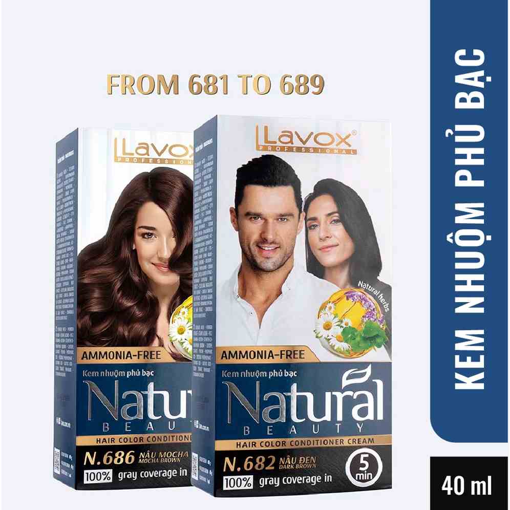 [Mã BMLTB35 giảm đến 35K đơn 99K] Nhuộm Cao Cấp Siêu Dưỡng Tự Nhiên Natural