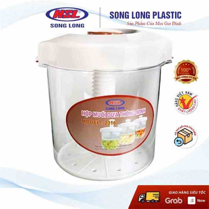 Hộp muối dưa cà thông minh Song Long Plastic - 2316-3003