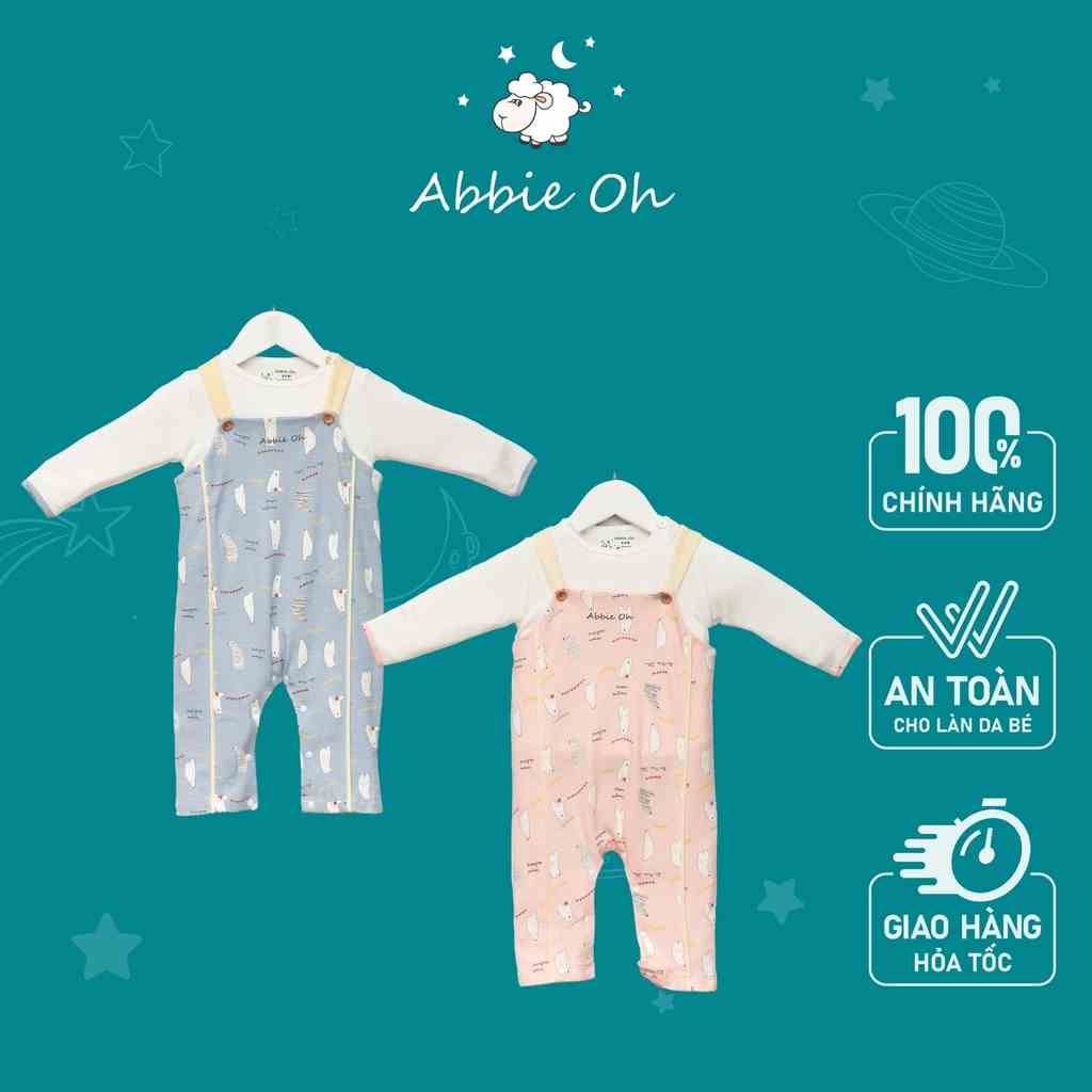 [Mã BMLTB200 giảm đến 100K đơn 499K] Bộ quần áo Bodysuit dài tay ABBIEOH cho bé 0-18 Tháng BO131 AW19