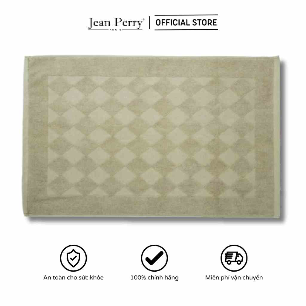 [Mã BMLTB35 giảm đến 35K đơn 99K] Thảm trải sàn Cotton Jean Perry Diamond kích thước 45x70cm