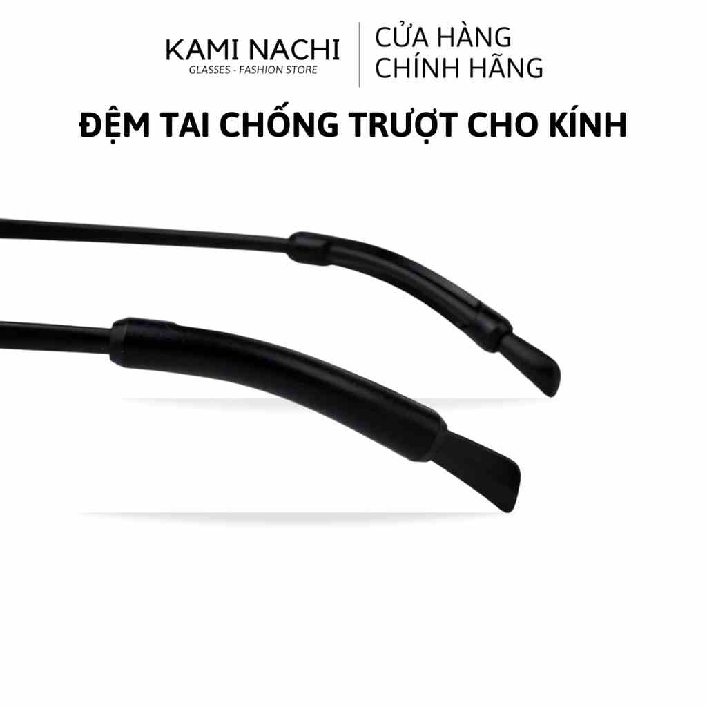 Miếng đệm làm êm tai cho kính bằng silicon siêu bền hình con sâu chống trượt KAMI NACHI