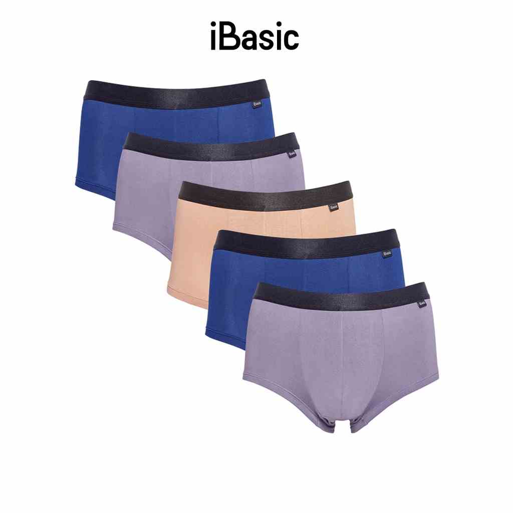  Combo 5 quần lót nam thun boxer Espresso iBasic PANM103