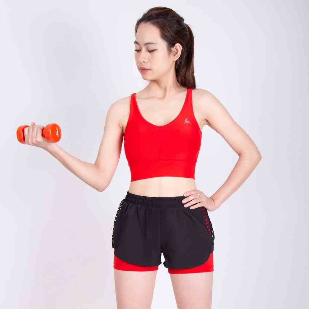 Bộ đồ thể thao Gladimax Bra Cổ Tim & Boxer Laze hỗ trợ tập gym, aerobics, chạy bộ,... hiệu quả