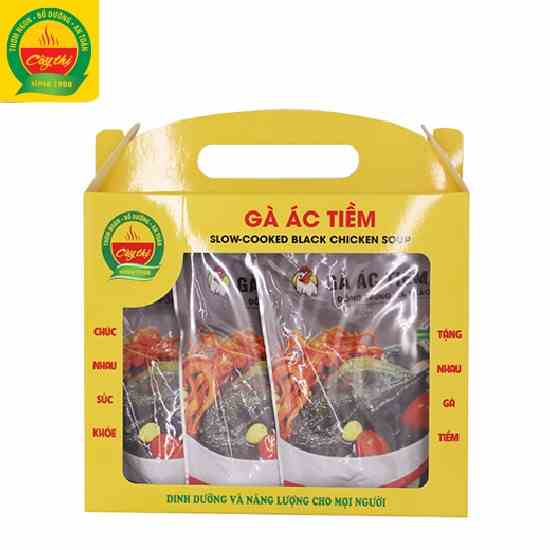 [Mã BMLTB200 giảm đến 100K đơn 499K] Combo 03 Gà Tiềm Đông Trùng Hạ Thảo Thương Hiệu Cây Thị