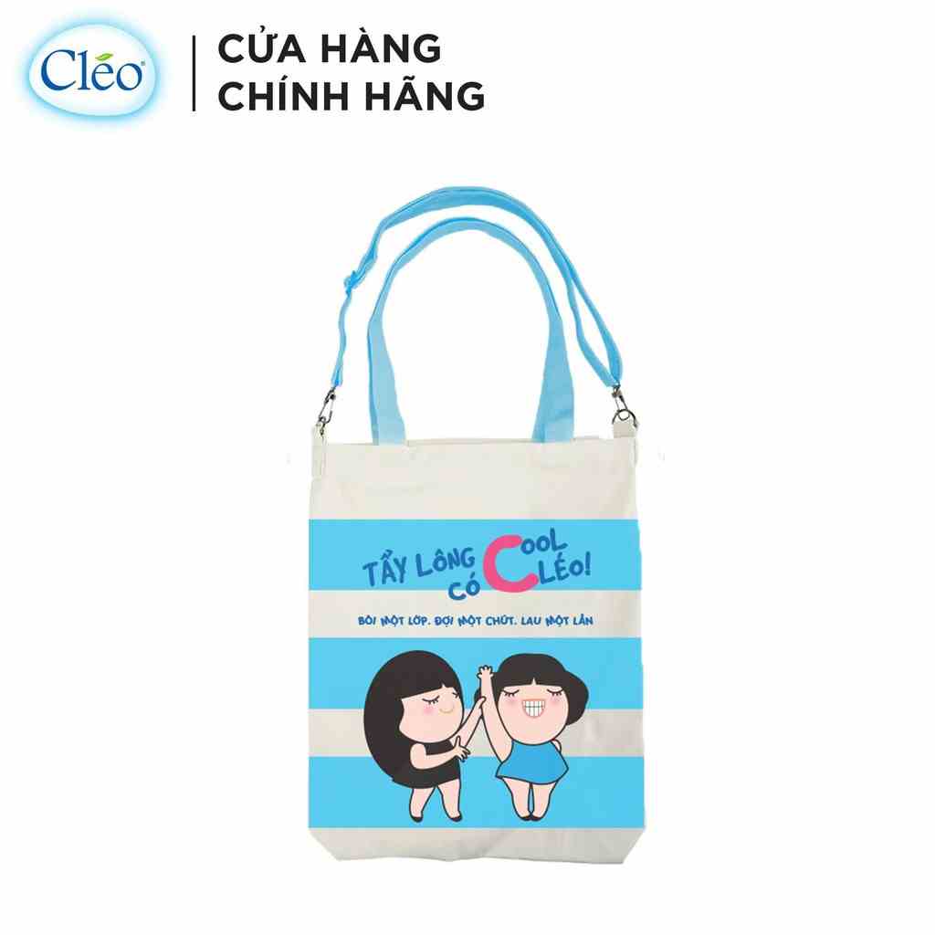 [HB Gift - Quà Tặng Không Bán] Túi Tote Xách Tay Cléo - Tẩy Lông Cool có Cléo