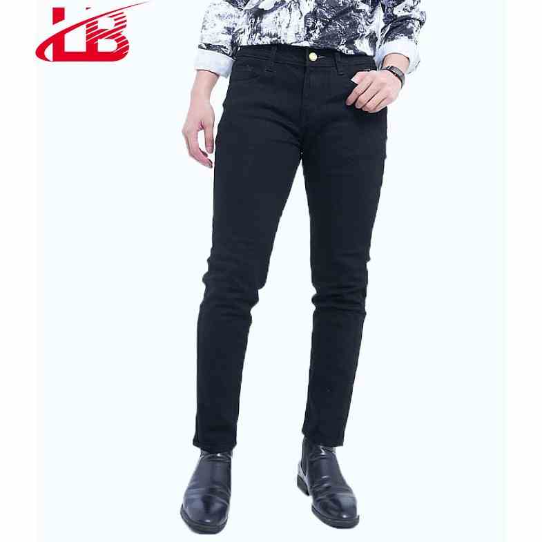 Quần Jean Nam Lb Jean Đen Trơn,phom Body Bó Sát Bnbb2829