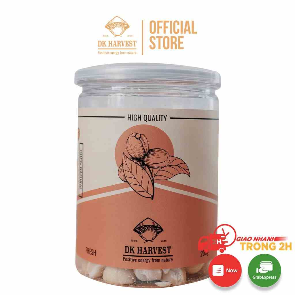 Nhân Hạt Macca Úc Nhập Khẩu DK Harvest - 200g - Hạt mắc ca, Hạt macca Úc, Hạt dinh dưỡng