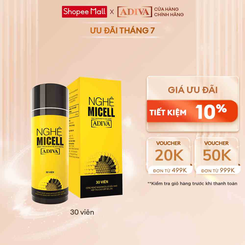 Nghệ Micell ADIVA 30 Viên