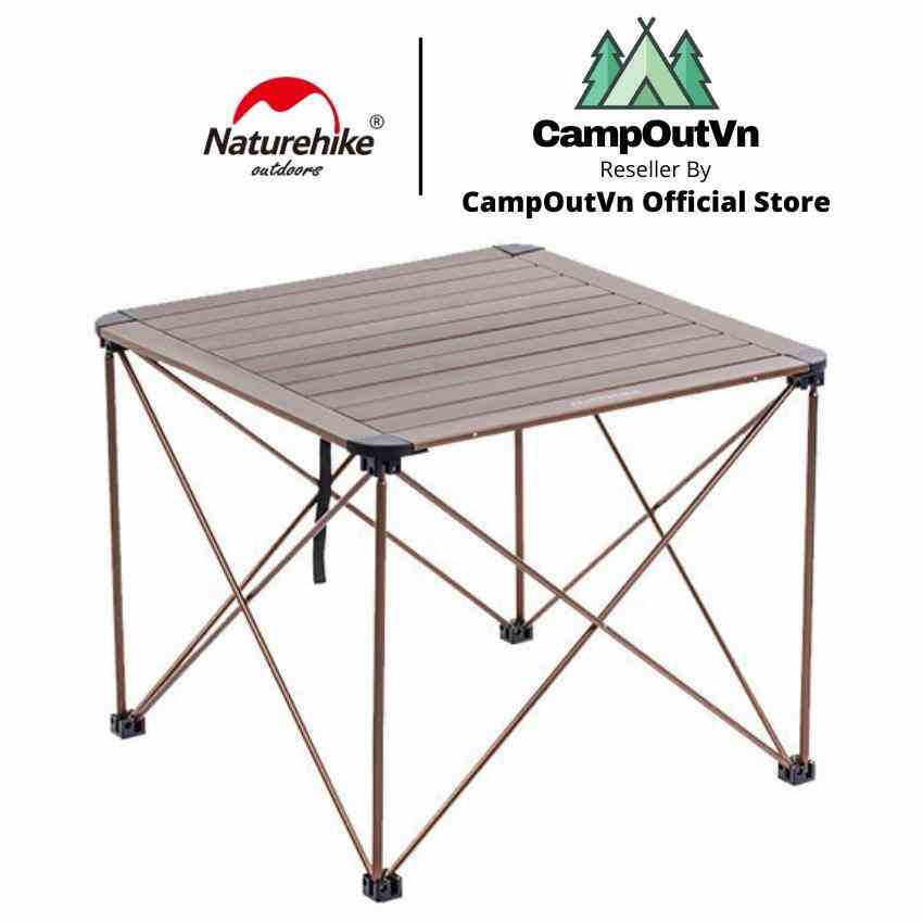 [Mã BMLTB200 giảm đến 100K đơn 499K] Naturehike bàn dã ngoại campoutvn đồ cắm trại du lịch dã ngoại bàn xếp nhôm A104