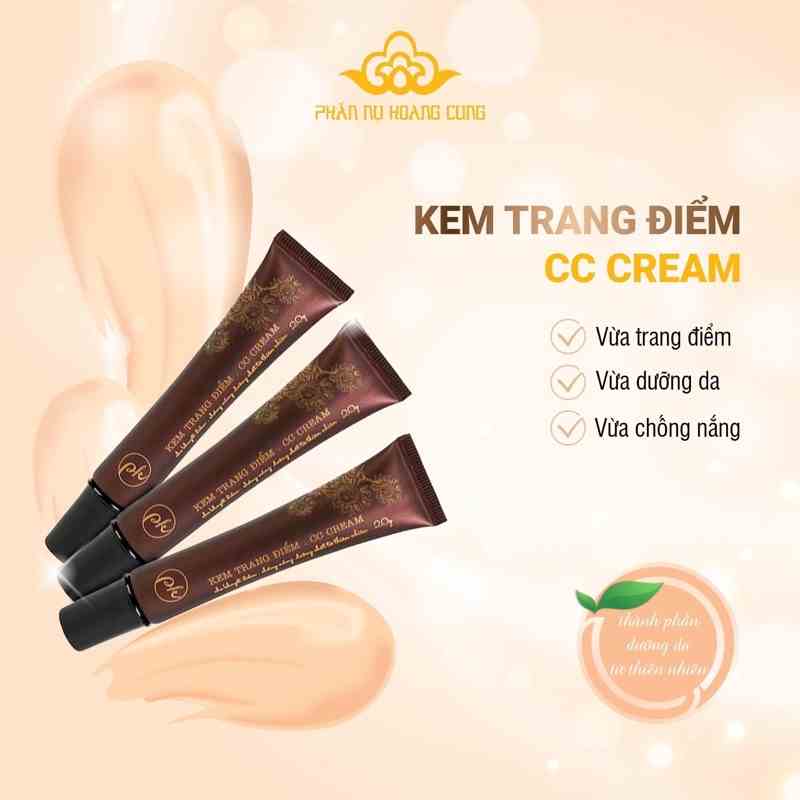 Kem nền trang điểm CC Cream Phấn Nụ Hoàng Cung 20gr/ 1 hộp