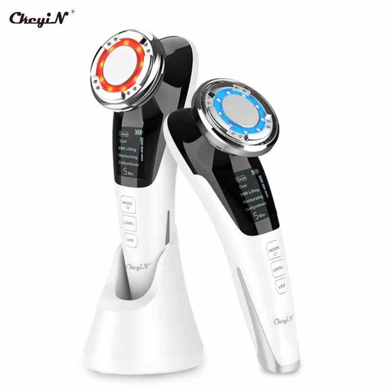 Máy mát xa da mặt CkeyiN có đèn LED chất lượng cao MR479