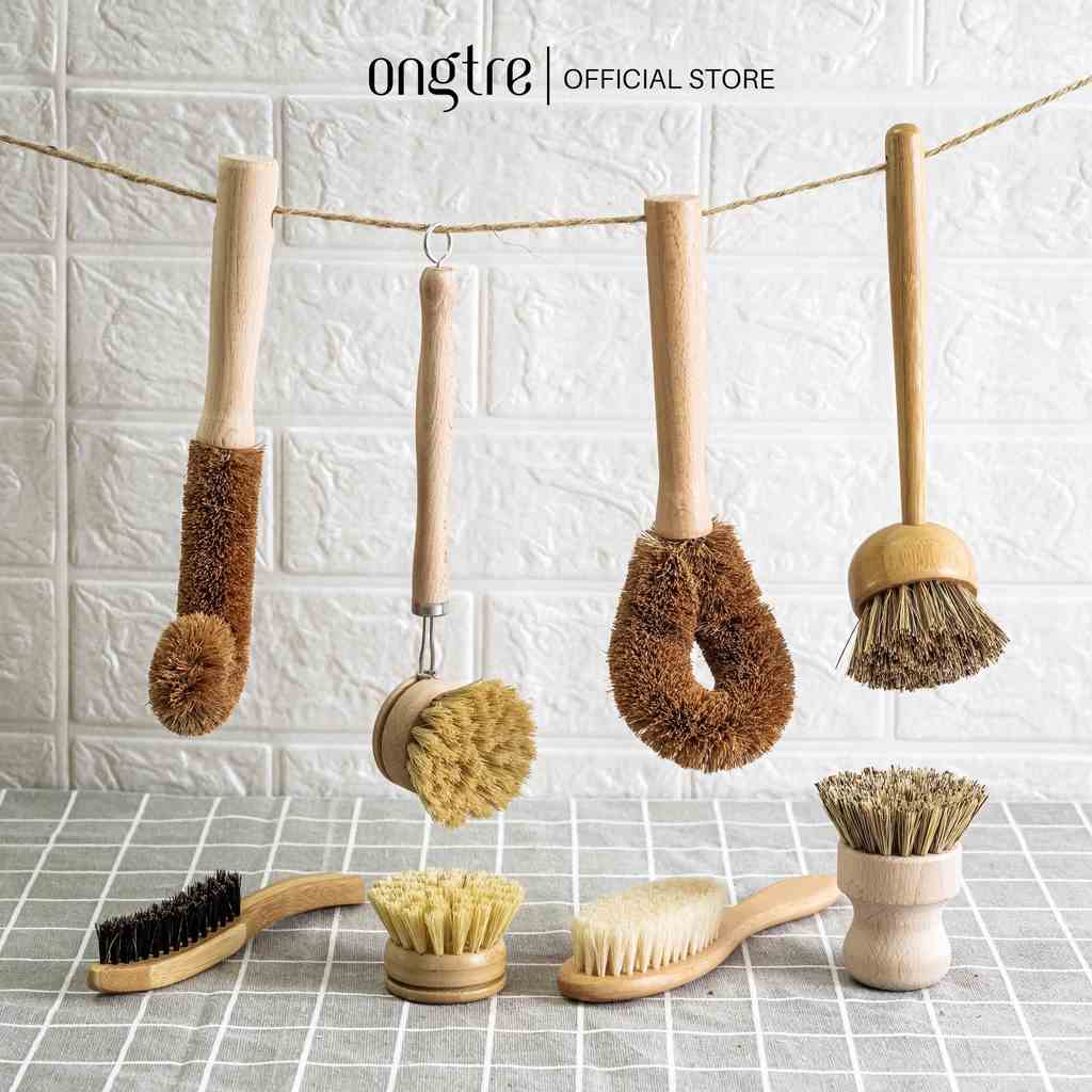 [Mã LIFEM1 giảm 50k đơn 99k] Tổng hợp các loại cọ ONGTRE sử dụng cho nhà bếp (Eco Brush Set) [Bán buôn/Sỉ]