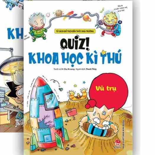 [Mã LIFEMALL995 giảm 10% đơn 99K] Sách - Quiz! Khoa học kì thú - bộ 10 cuốn - có mã lẻ