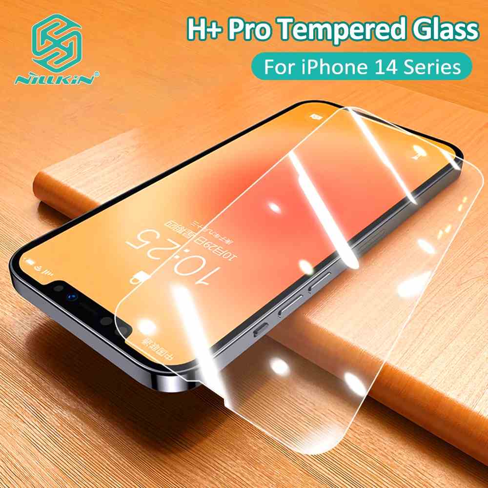 Kính cường lực Nillkin 9H 2.5D trong suốt thích hợp cho iPhone 14 Pro Max 14 Plus 13 Pro Max 13 12 Mini 12 11 Pro Max