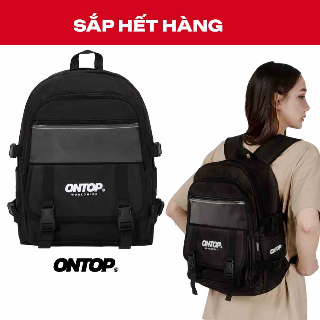 Balo đi học nam nữ giá rẻ local brand ONTOP - School Backpack O-P020