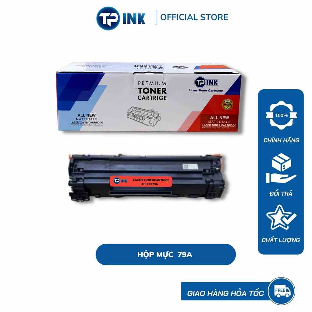 Hộp mực 79A thương hiệu TP-ink dùng cho máy in HP LaserJet Pro M12w / M12a / M26a / M26nw/... - BẢO HÀNH 12 THÁNG