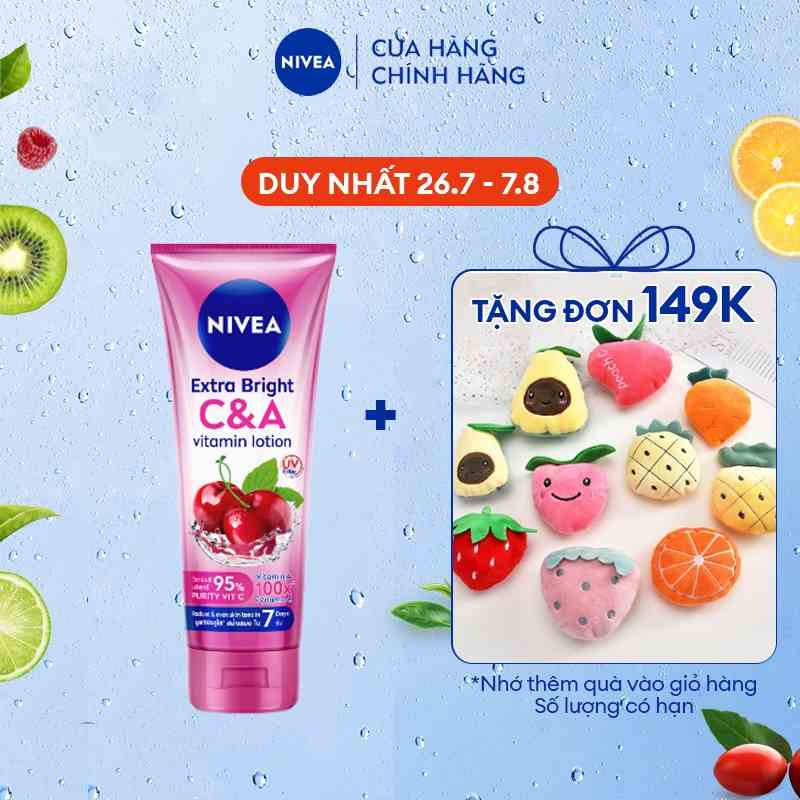 Sữa dưỡng thể dưỡng trắng Nivea Extra White C&A Vitamin Lotion 180ml