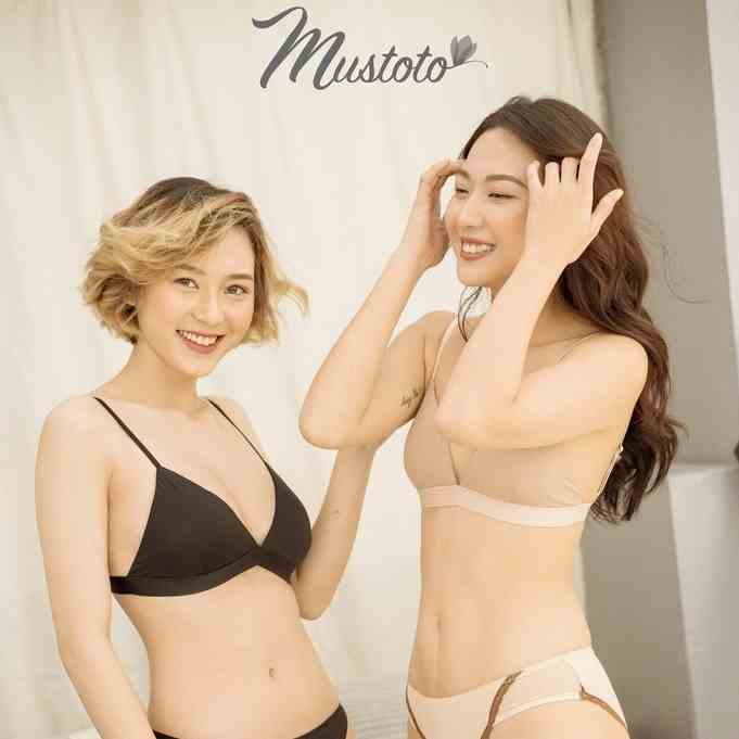 Áo Lót Nữ Bralette Sunflower Trơn Không Gọng Mút Mỏng (Mustoto MA01)