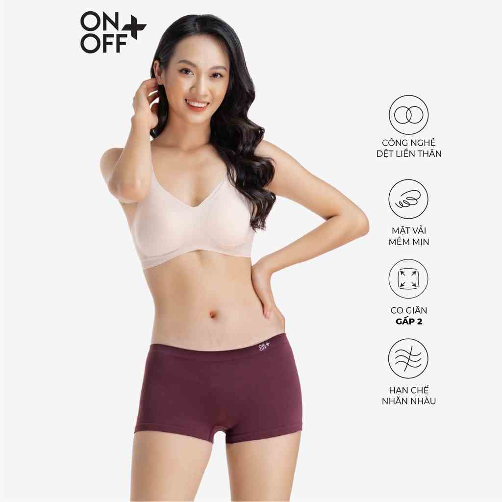 Quần lót nữ ONOFF công nghệ seamless tạo phom ôm vừa vặn cơ thể - H16BB20072