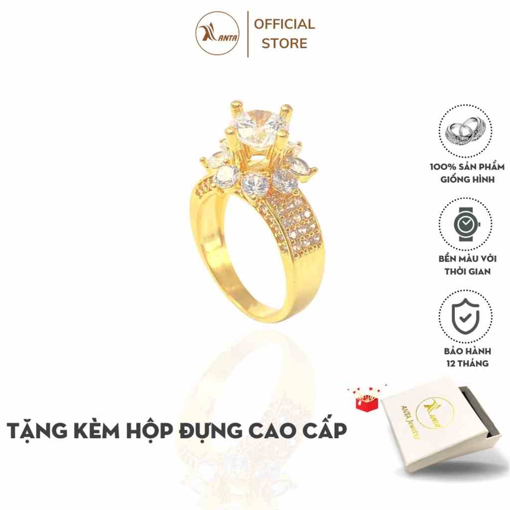 [Mã BMLTB35 giảm đến 35K đơn 99K] Nhẫn bạc Ý 925 đẳng cấp ANTA Jewlery ATJ5507D