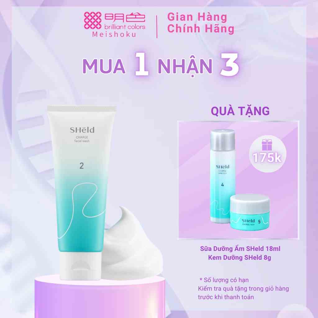 Facial Wash - Sữa Rửa Mặt Momotani SHeld 100g