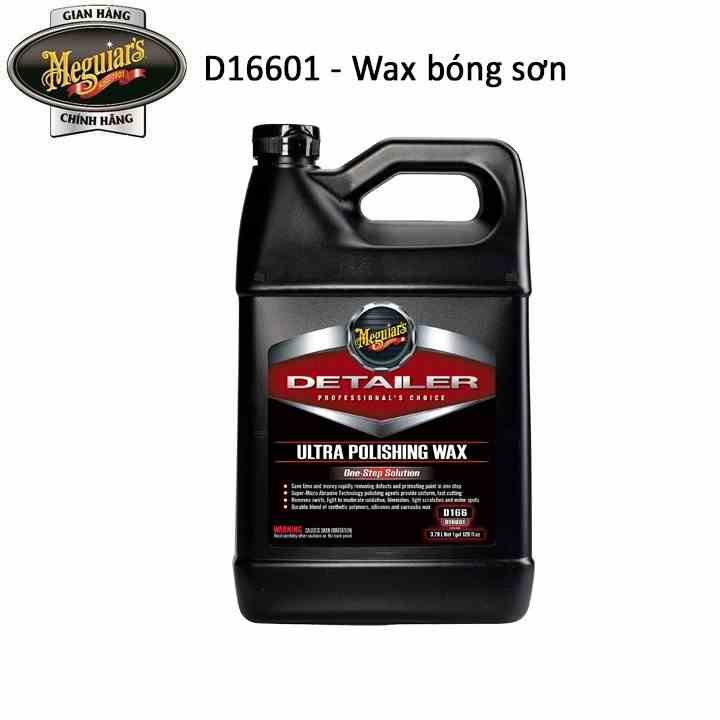 Meguiars Wax bước 3 - Ultra Polishing Wax - D16601, 3,79 L