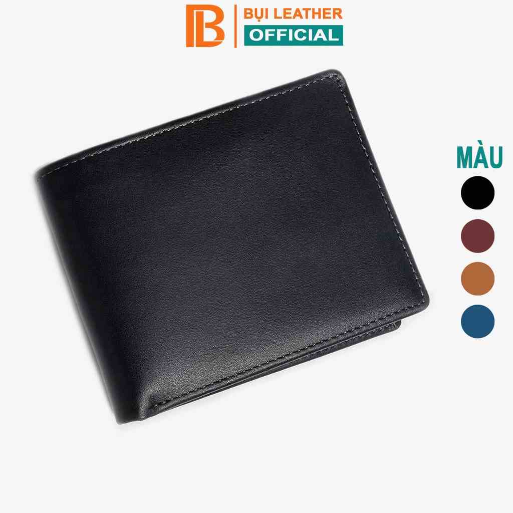 Ví nam da bò Nappa cao cấp V101-Bụi Leather