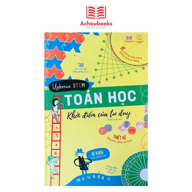 Sách Khởi điểm của tư duy Toán học Usborne Stem Á Châu Books