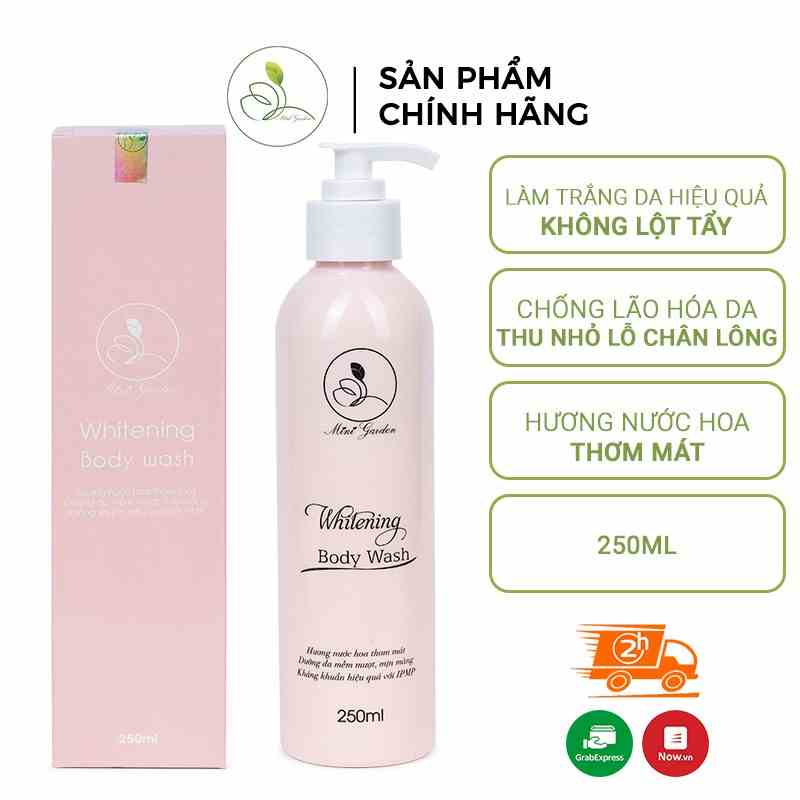 Sữa Tắm Men Bia Mini Garden Whitening Body Wash Dưỡng Trắng Da Hiệu Quả PV986