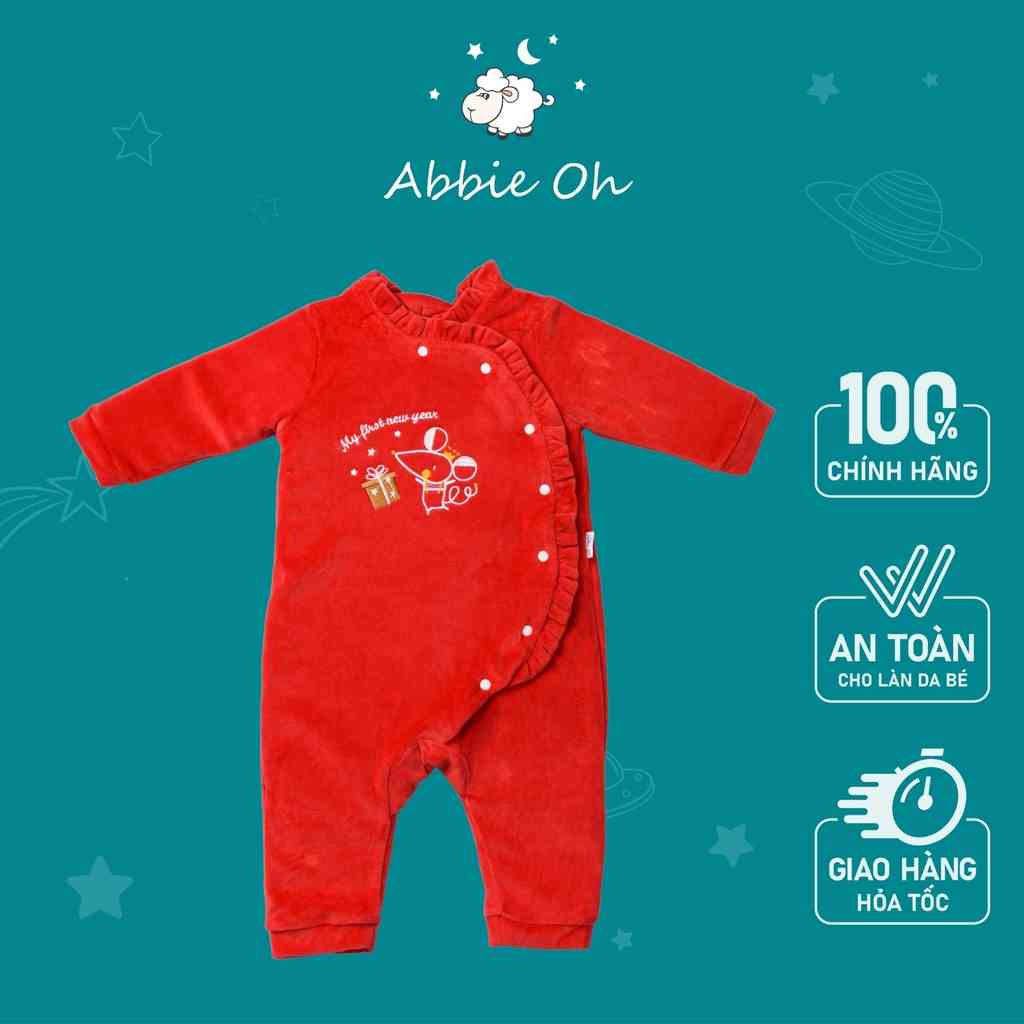 [Mã BMLTB200 giảm đến 100K đơn 499K] Bộ Body Nhung Cho Bé | 0-12 Tháng | Abbieoh | BD129 BD130 AW19