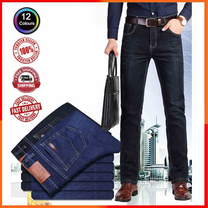 Quần Jeans Dài BEFOYI Xắn Gấu Thời Trang Nam Năng Động