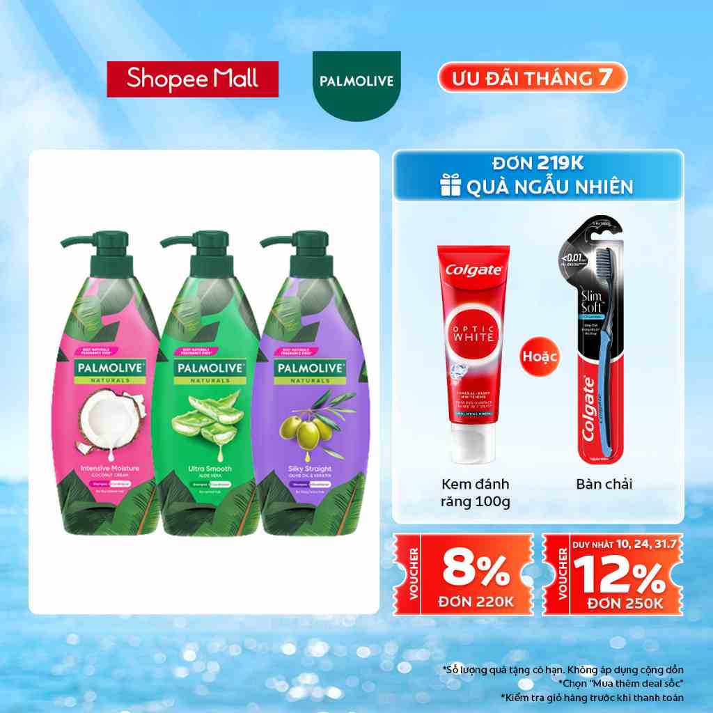 Dầu gội Palmolive Naturals chiết xuất thiên nhiên 600ml