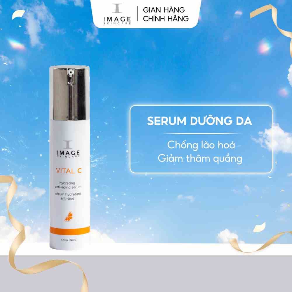 Serum dưỡng ẩm giảm kích ứng da Image Skincare Vital C Hydrating Anti Aging 50ml