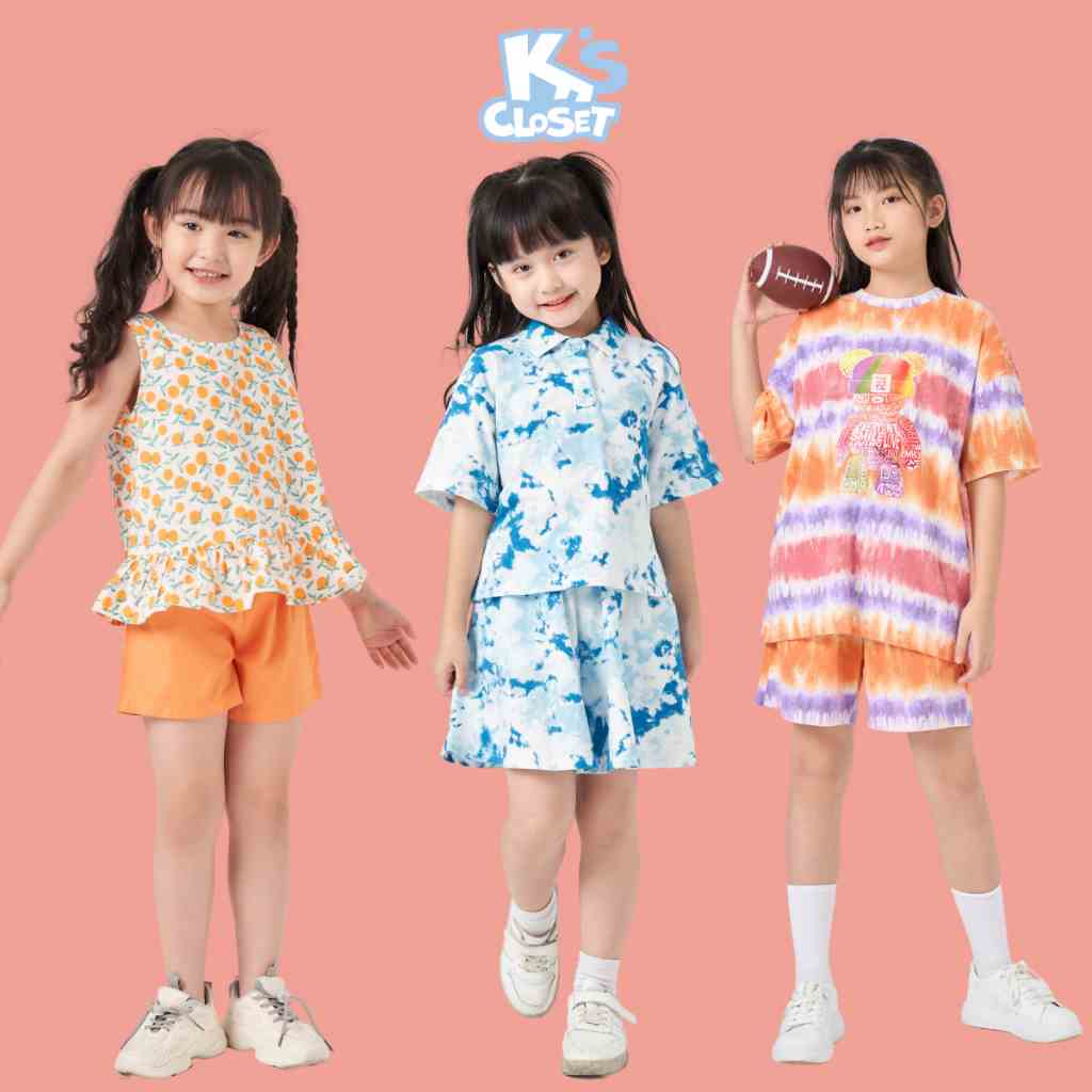 Bộ Quần Áo KS CLOSET Cho Bé Gái (2-14 Tuổi) KT28THS/ E117ONS/ E039TWS/ KT234TWS TMĐT