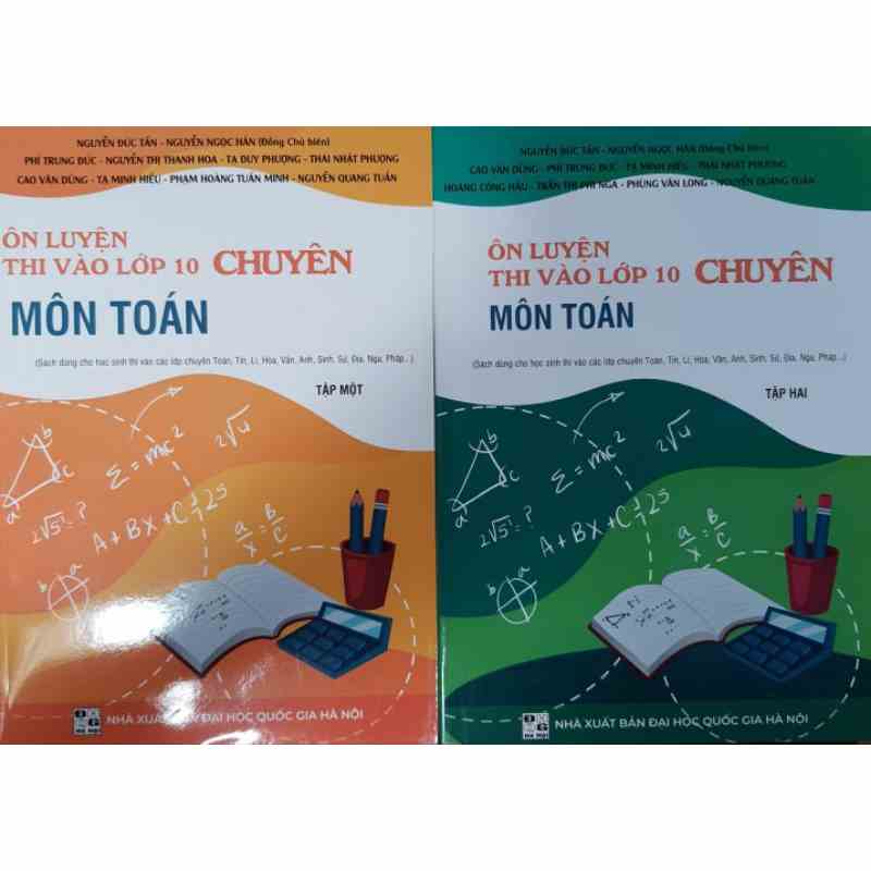 Sách - Combo Ôn luyện thi vào lớp 10 chuyên môn Toán