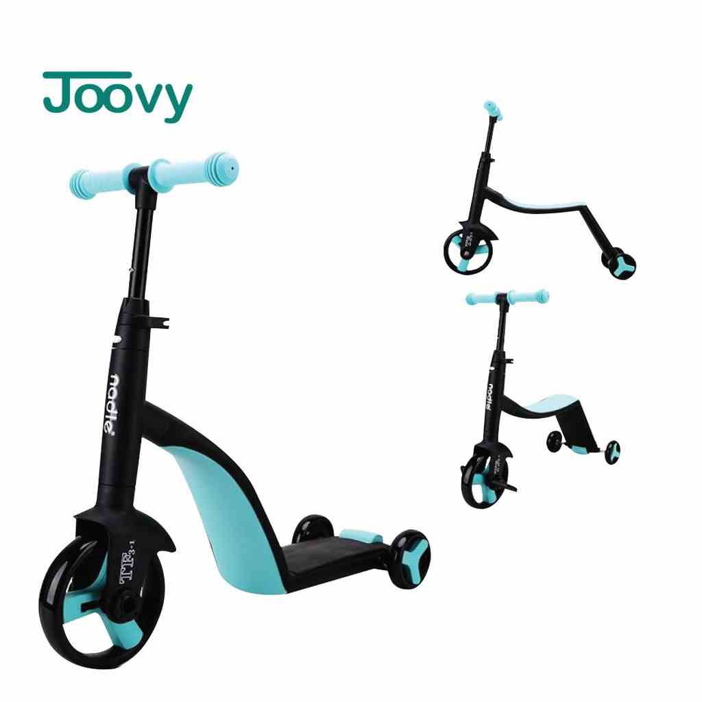 Scooter cho bé, xe chòi chân, cân bằng 3 trong 1 cho bé từ 1 tới 6 tuổi Nadle TF3 Joovy CHÍNH HÃNG