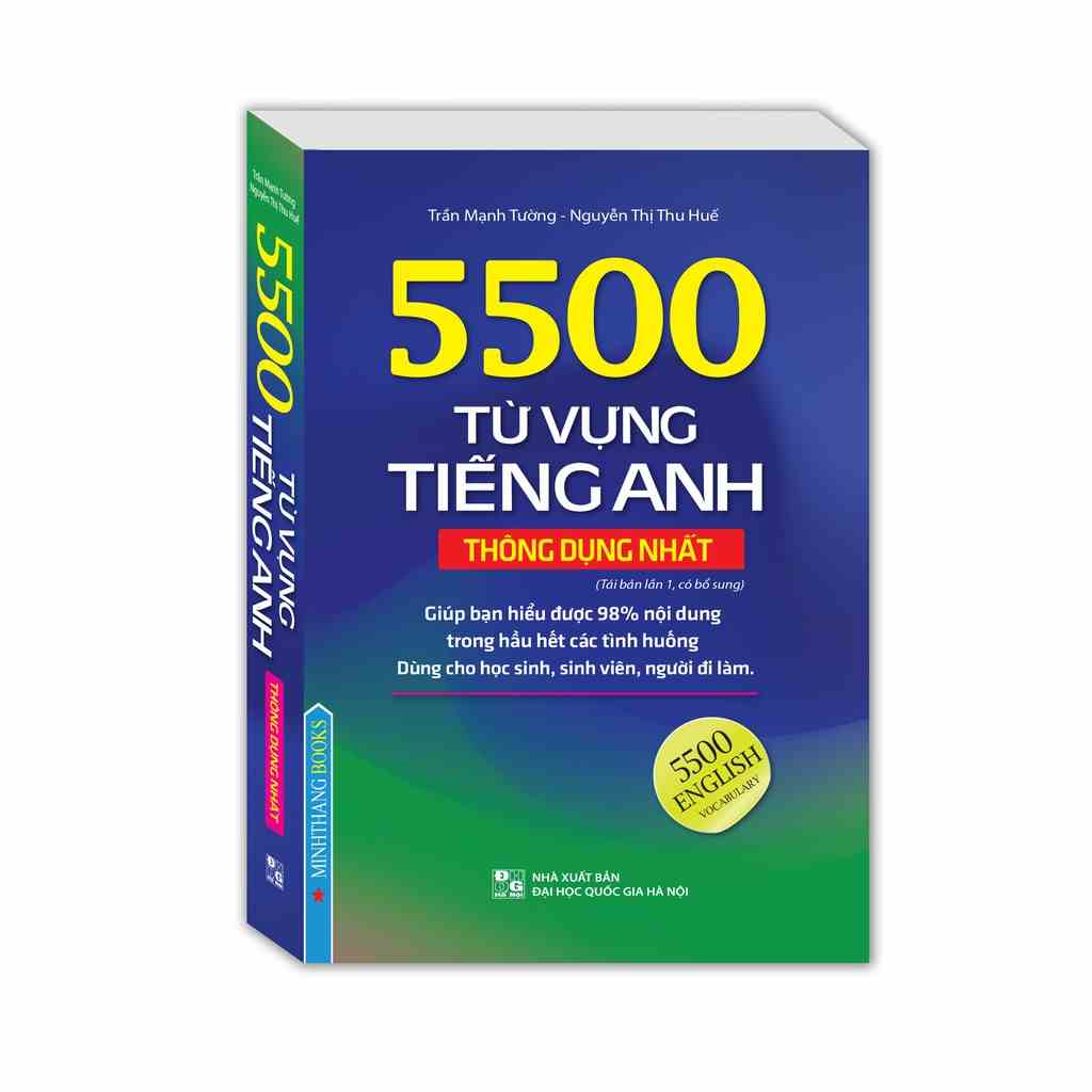 [Mã BMLTB35 giảm đến 35K đơn 99K] Sách - 5500 từ vựng tiếng Anh thông dụng nhất (bản màu)