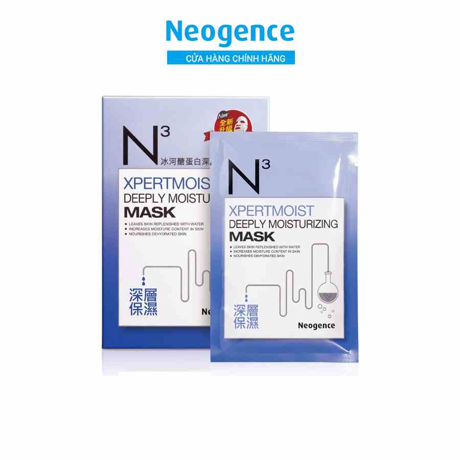 [Mã BMLTA35 giảm đến 35K đơn 99K] Mặt nạ Neogence N3 cấp ẩm chuyên sâu Xpermoist Hộp 6 miếng