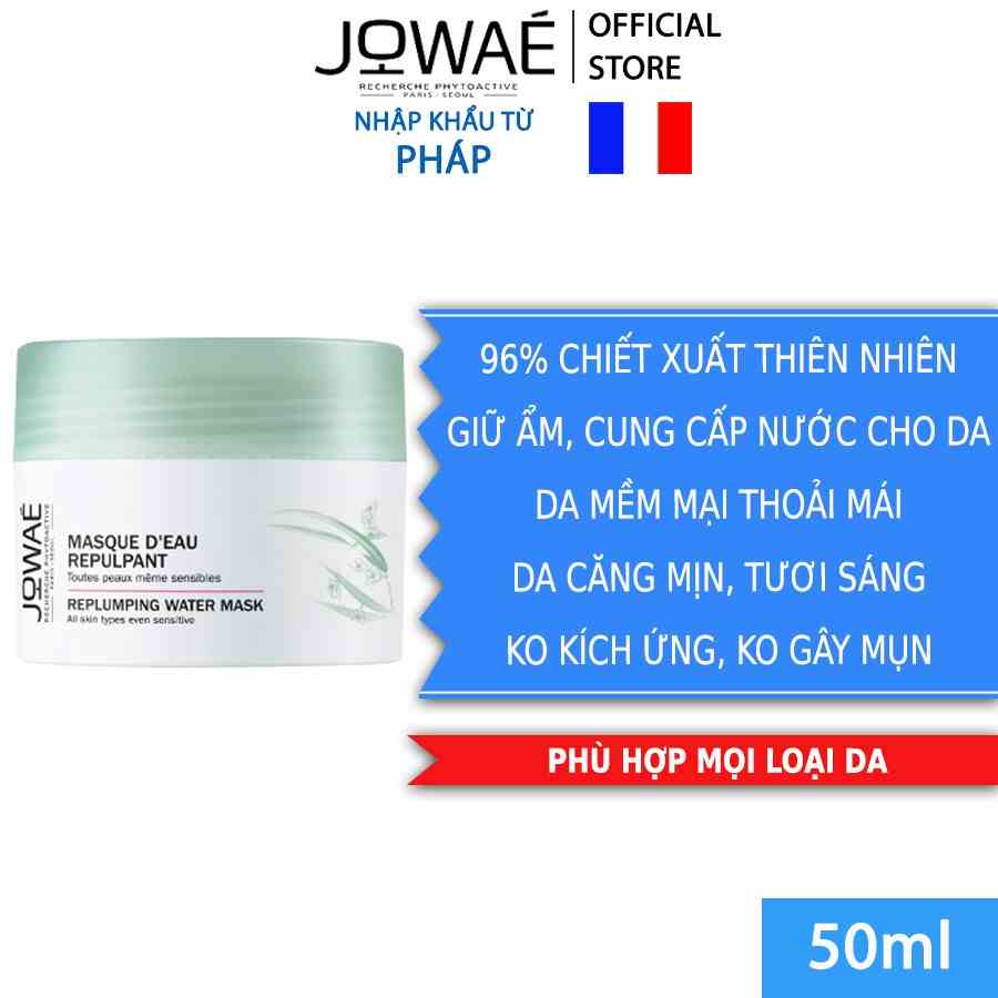 Mặt Nạ Nước JOWAE REPLUMPING WATER MASK Dưỡng Ẩm Cấp Nước Cho Da -  Mỹ Phẩm Thiên Nhiên Nhập Khẩu Pháp  50ml