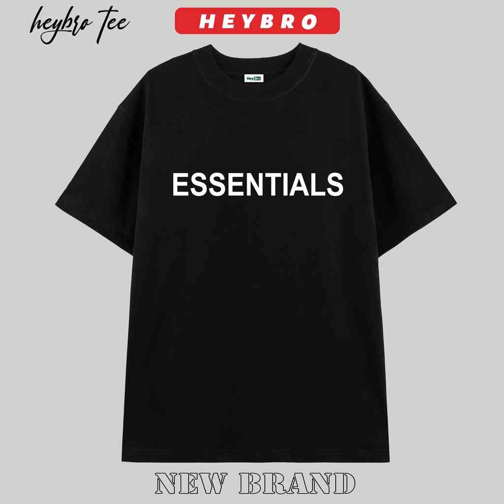 [Mã BMLTB35 giảm đến 35K đơn 99K] Áo thun unisex nam nữ tay lỡ form rộng Local Brand HEYBRO x ESSENTIALS