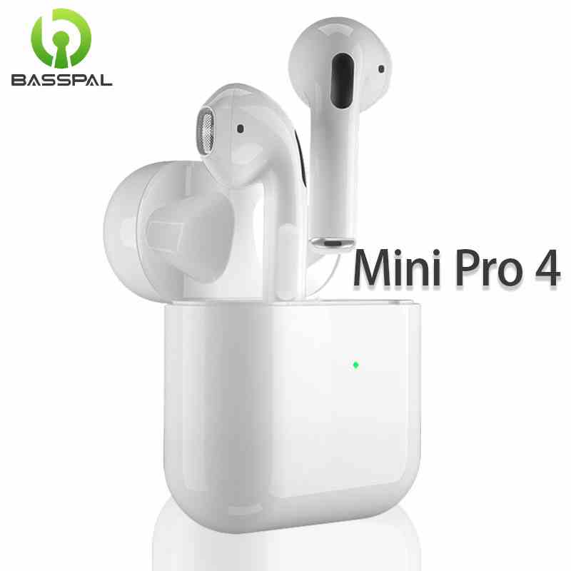 Tai Nghe Basspal Tws Pro 4 Bluetooth Không Dây Nhét Tai Chất Lượng Cao