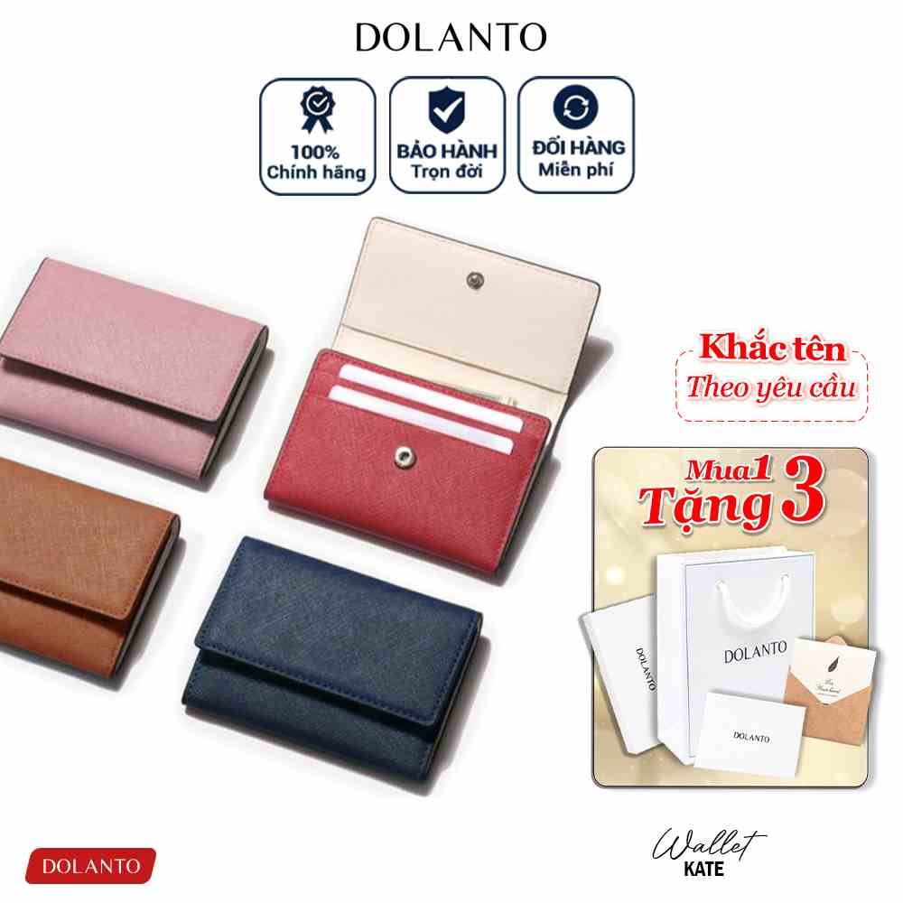 Ví DOLANTO BRAND ® Kate Saffiano Wallet