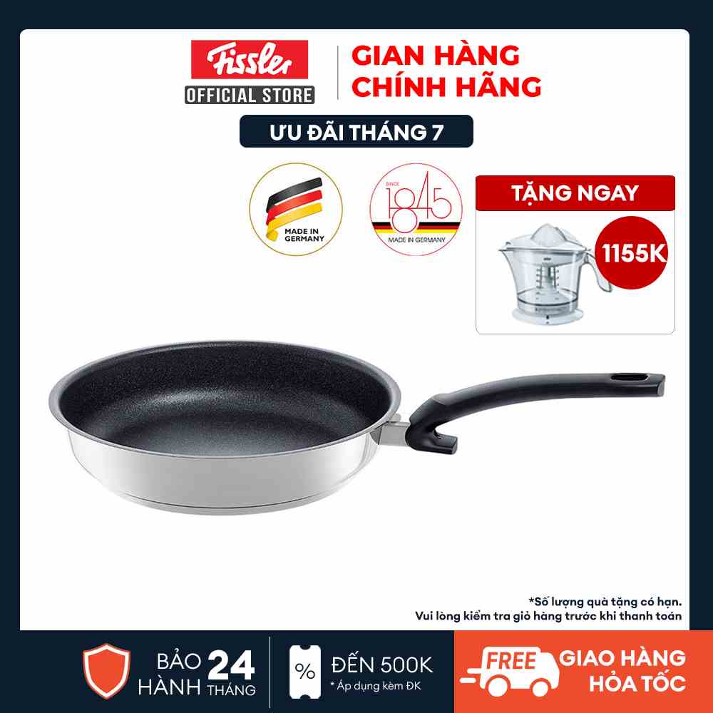 Chảo chống dính cao cấp Đức đáy từ Fissler Adamant premium , hàng chính hãng sản xuất tại Đức, an toàn cho sức khỏe