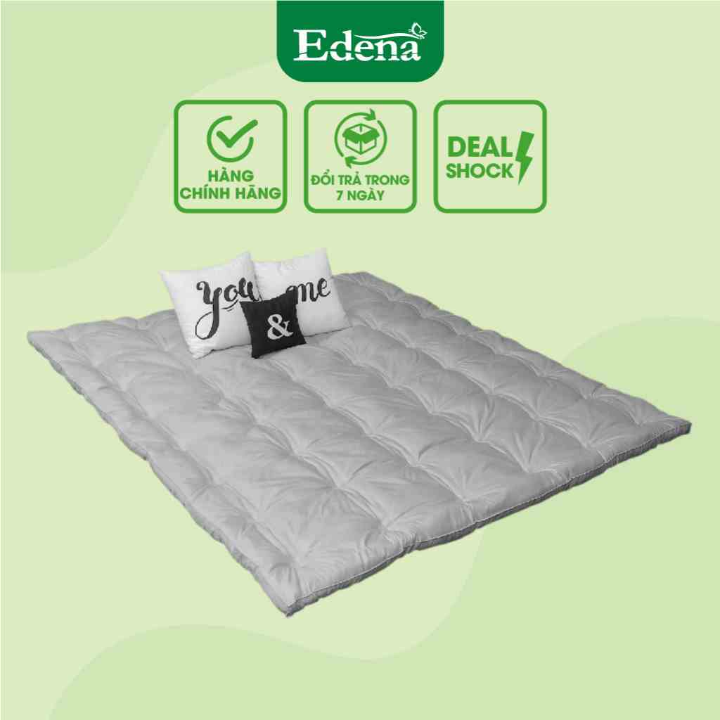 TOPPER DELUXE EDENA MÀU XÁM T Tấm làm mềm nệm, phong cách giường ngủ khách sạn 5 sao