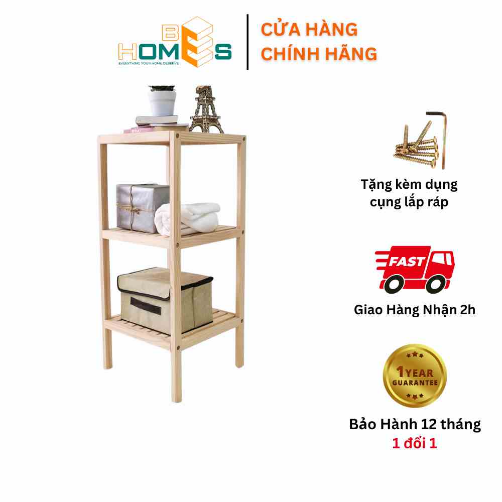 [Mã BMLTB35 giảm đến 35K đơn 99K] Kệ tab đầu giường Behomes 3 tầng