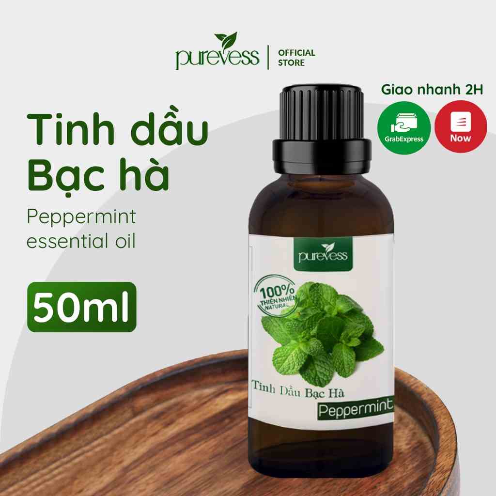 Tinh dầu Bạc Hà Purevess. Dung tích: 50ml